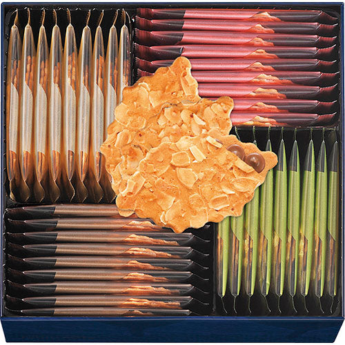 Morozoff Japanese Sliced Nuts Chocolate Cookie (36 pieces
