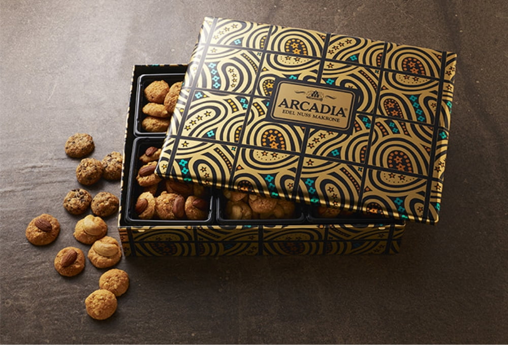 Morozoff Assorted Nut Cookies Gift Box (345g)